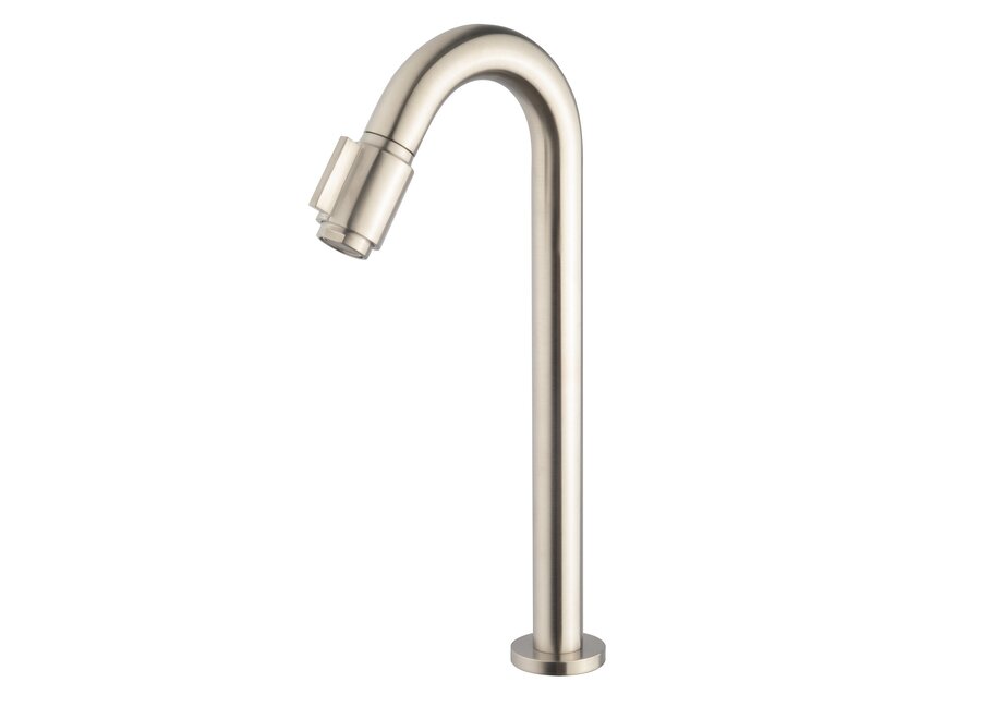 Victoria toiletkraan XL 1/2&#x27;&#x27; geborsteld staal