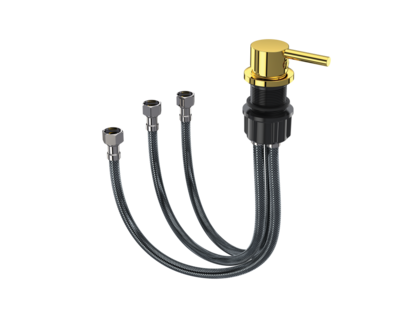 Oppio Inbouw Mengkraan Douche-WC Warm & Koud – Goud