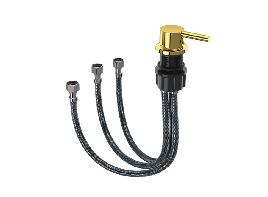 Oppio Mitigeur Encastré WC-Douche – Eau Chaude & Froide – Or