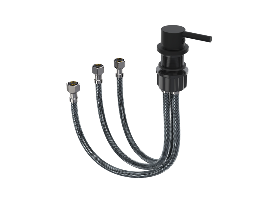 Oppio Mitigeur Encastré WC-Douche – Eau Chaude & Froide – Noir Mat