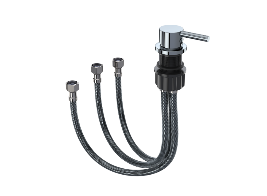 Oppio Inbouw Mengkraan Douche-WC – Warm & Koud – Chroom