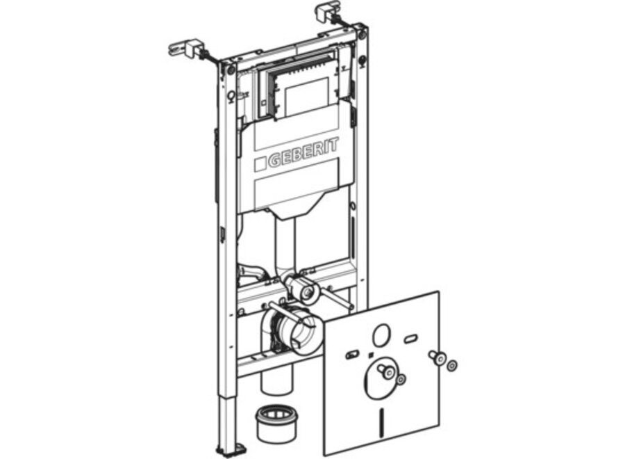 Geberit Duofix UP320 inbouwreservoir – 112×50×12 cm