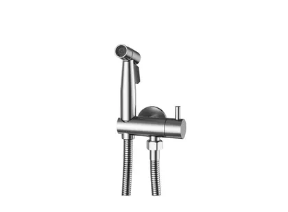 Luxe Knijp/Bidet Handdouche-set – RVS 304