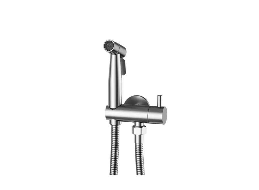 Luxe Knijp/Bidet Handdouche-set – RVS 304