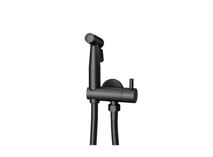 Luxe Douchette à Pince/Bidet – Noir Mat Inox 304