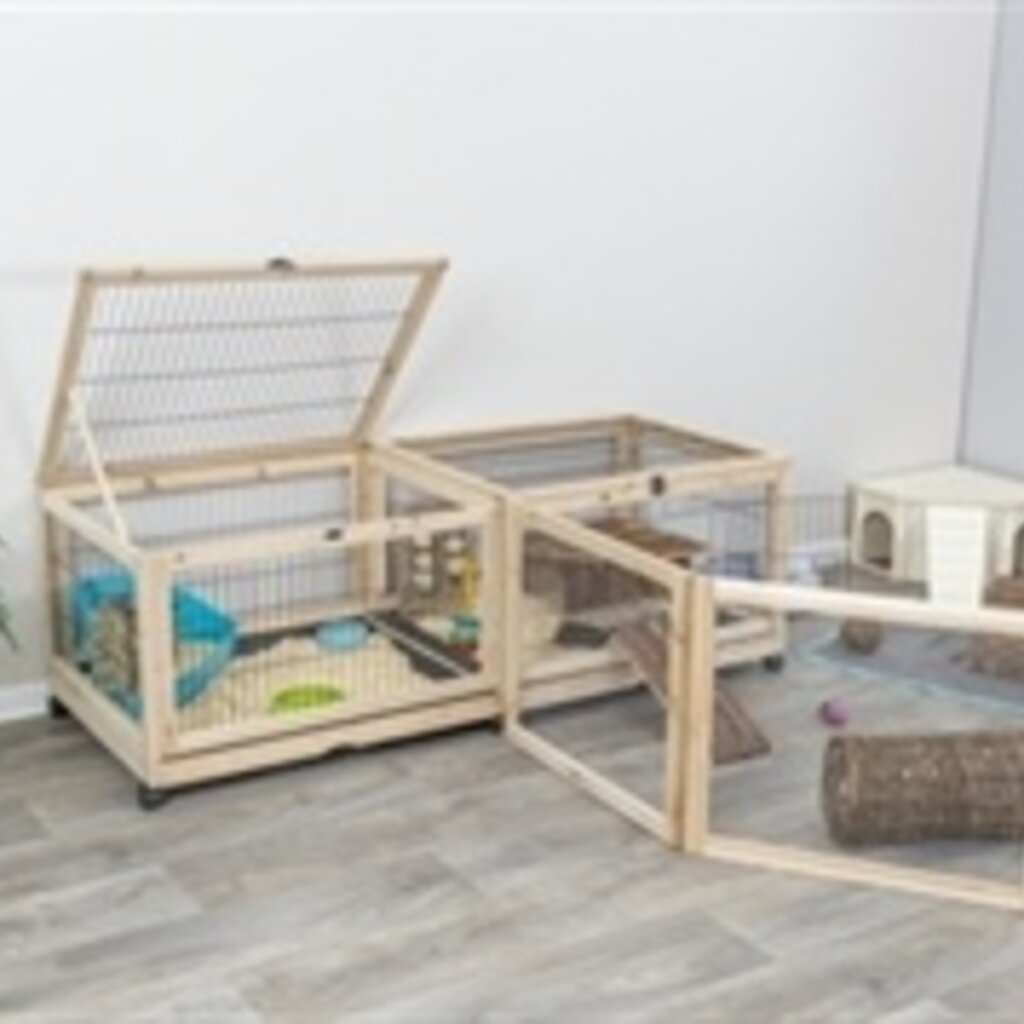 Trixie Trixie Indoor Verblijf Voor Cavia's En Konijnen 150X50X60 cm