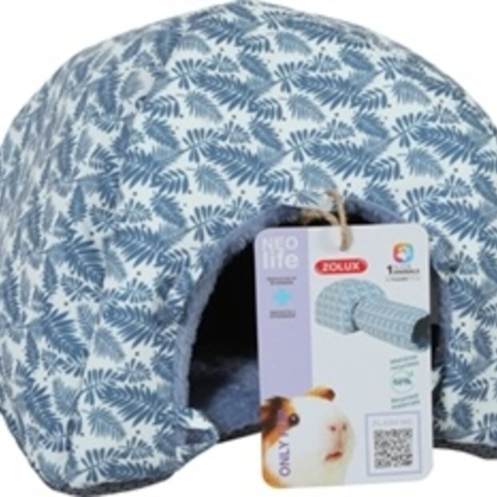 zolux Zolux Neolife Iglo Cavia Blauw 25X20 cm