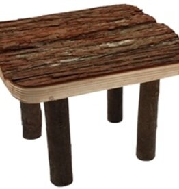 Happy Pet Happy Pet Raw Wooden Platform 25X30X18 cm