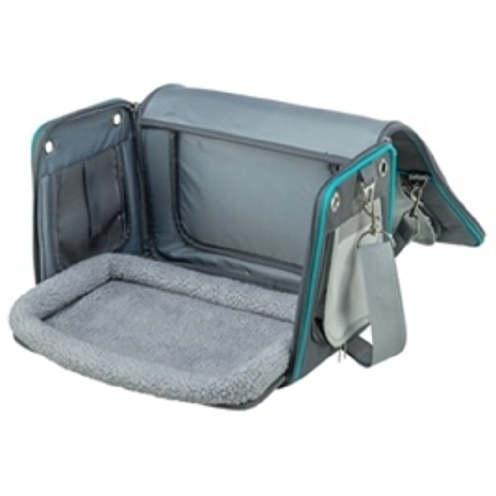 Trixie Trixie Reistas Vicky Knaagdier Met Uitneembaar Binnenkussen Grijs 40X27X28 cm