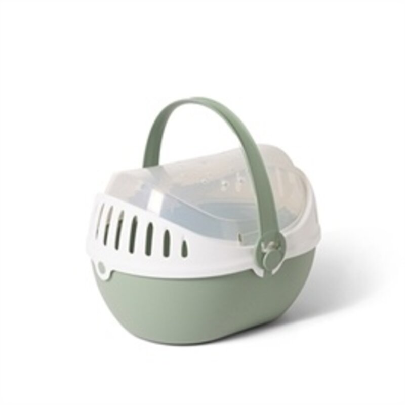 savic Savic Transportbox Elmo Botanisch Groen 30,5 cm x 24,5 x 20,5 cm