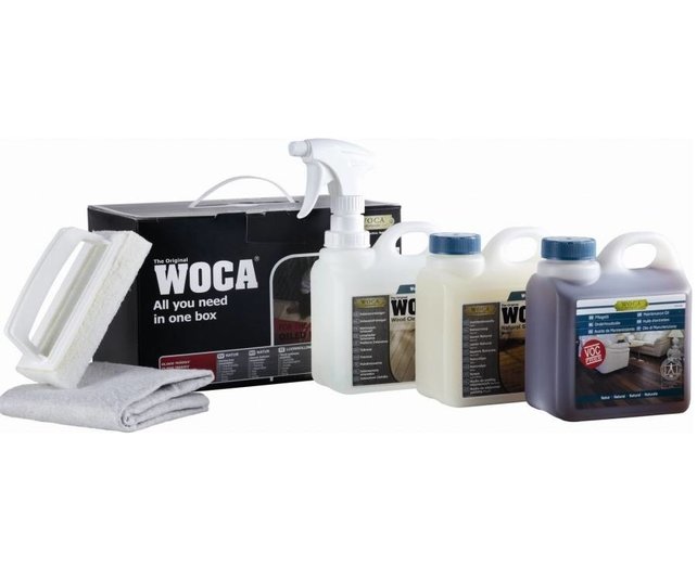 Onderhoudsbox Naturel of WIT Onderhoudsbox Naturel of WIT