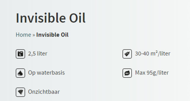 Invisible Oil