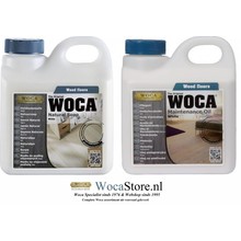 Natuurzeep en Onderhoudsolie WIT -ACTIE-