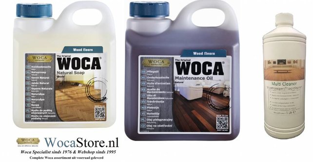 Natural Soap and Maintenance Oil Natural  -ACTION-