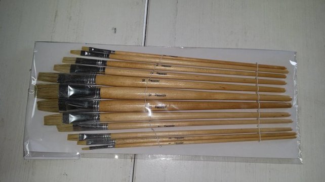 Schilderpenselen Set