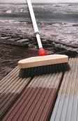 Terrace Scrubber with handle