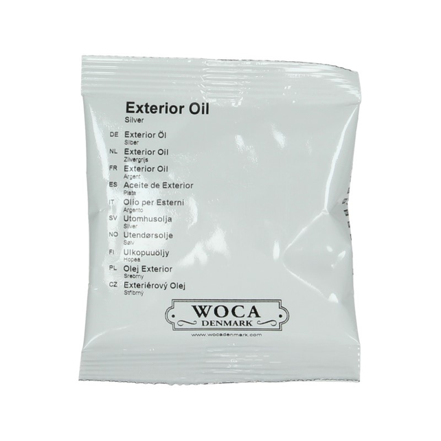 Exterior Oil ZILVER voor Terras,Meubel,Blokhut enz. Exterior Oil ZILVER voor Terras,Meubel,Blokhut enz.