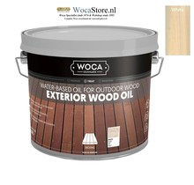 Exterior Oil WHITE for Terrace, Furniture, Log Cabin etc.