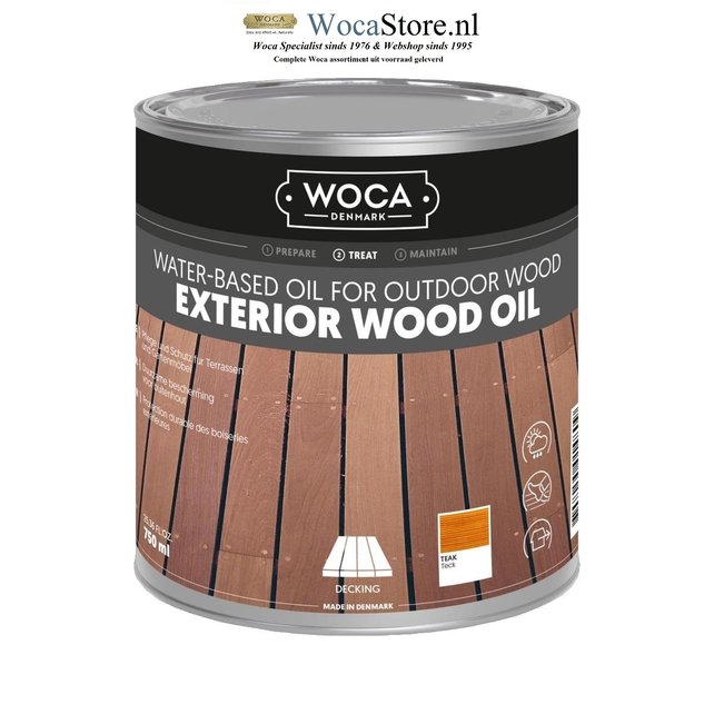 Exterior Oil TEAK for Terrace, Furniture, Log Cabin etc. Exterior Oil TEAK for Terrace, Furniture, Log Cabin etc.