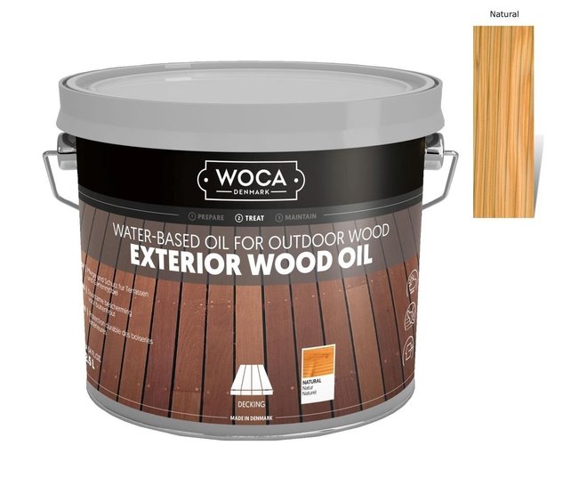 Exterior Oil NATURAL for Terrace, Furniture, Log Cabin etc.
