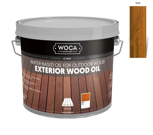 Exterior Oil TEAK voor Terras,Meubel,Blokhut enz. Exterior Oil TEAK voor Terras,Meubel,Blokhut enz.