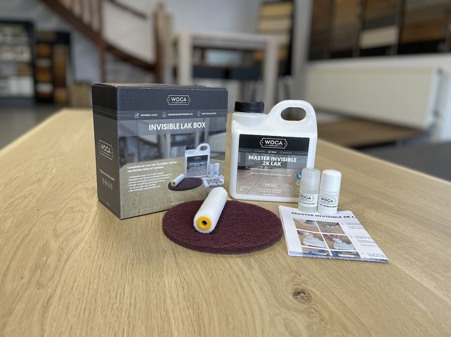 Master Invisible 2K Lacquer Box (including whitening agent and hardener)