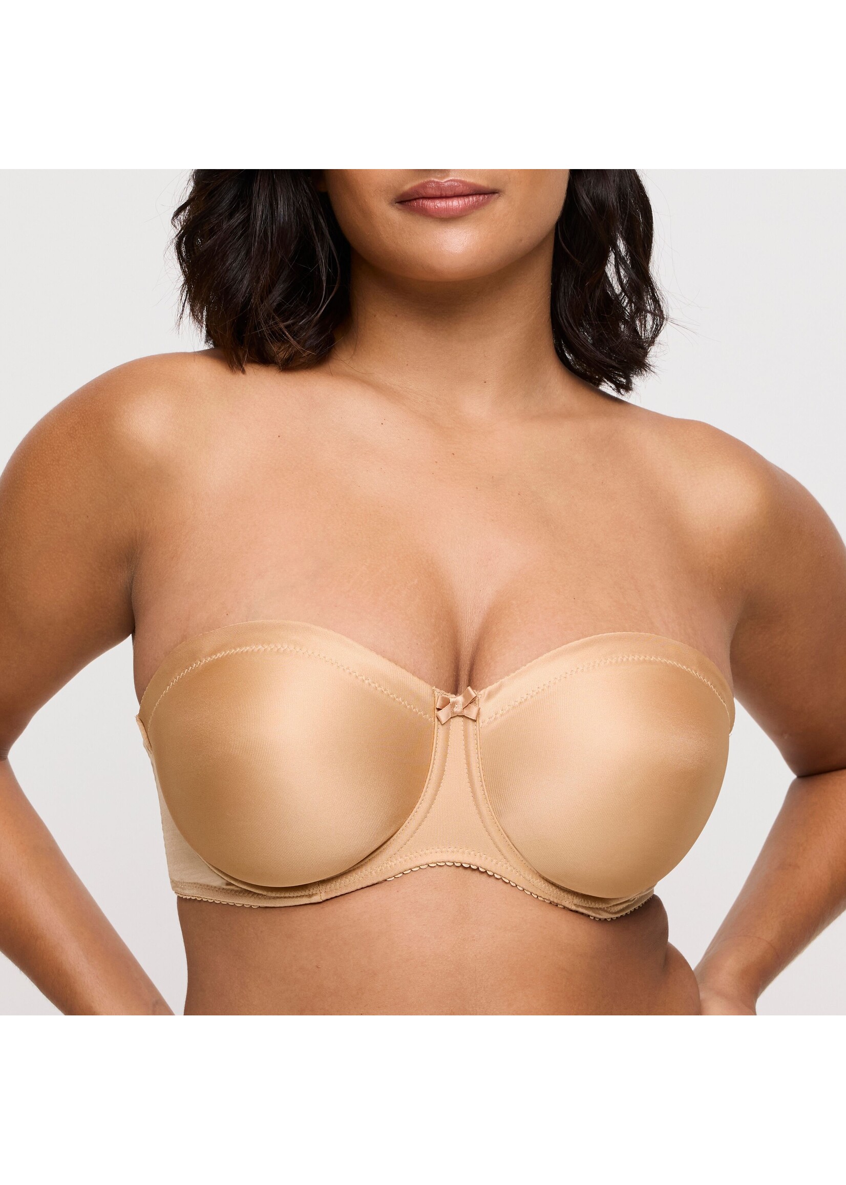 PrimaDonna PrimaDonna Satin Niet Voorgevormde Strapless Bh