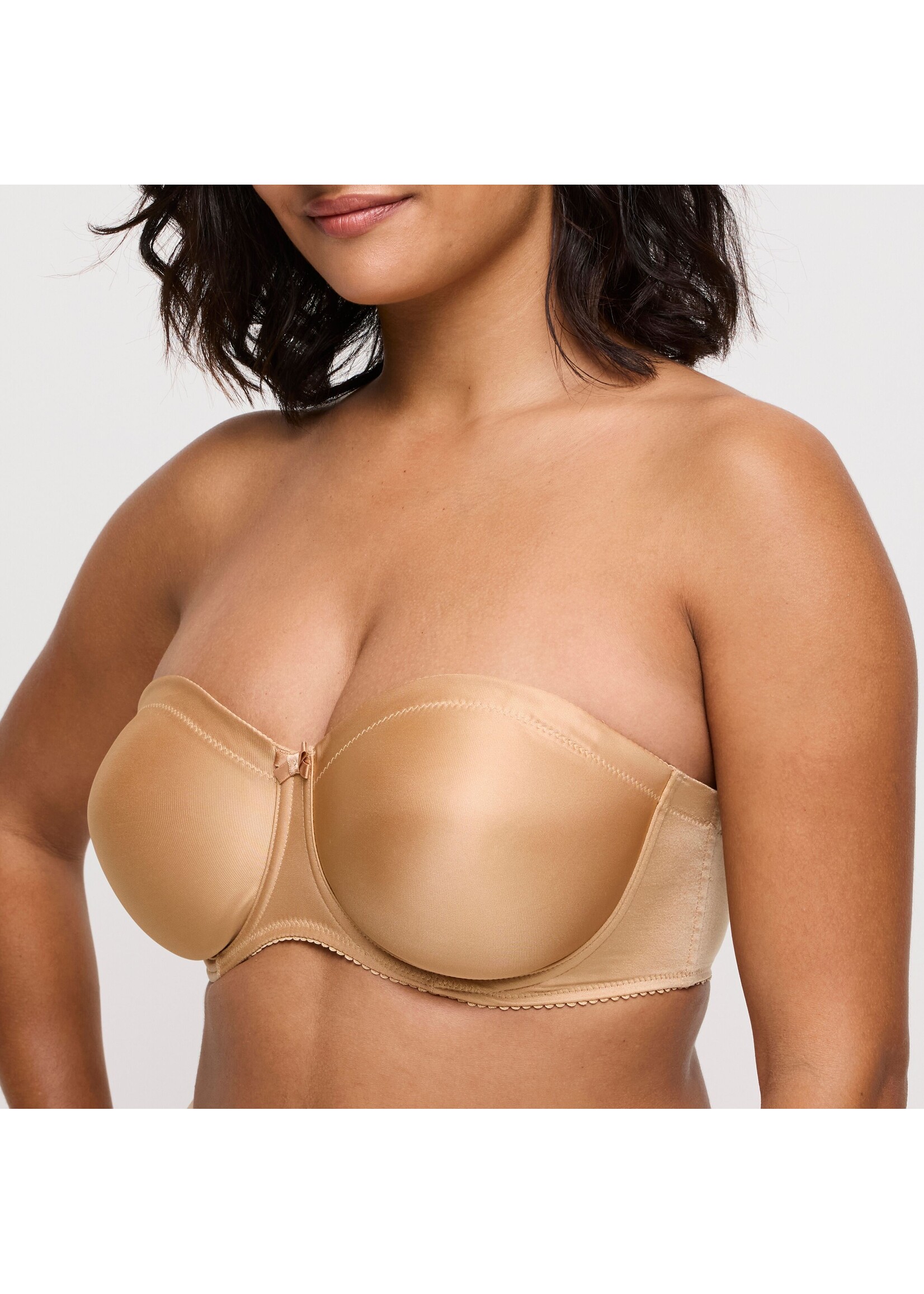 PrimaDonna PrimaDonna Satin Niet Voorgevormde Strapless Bh
