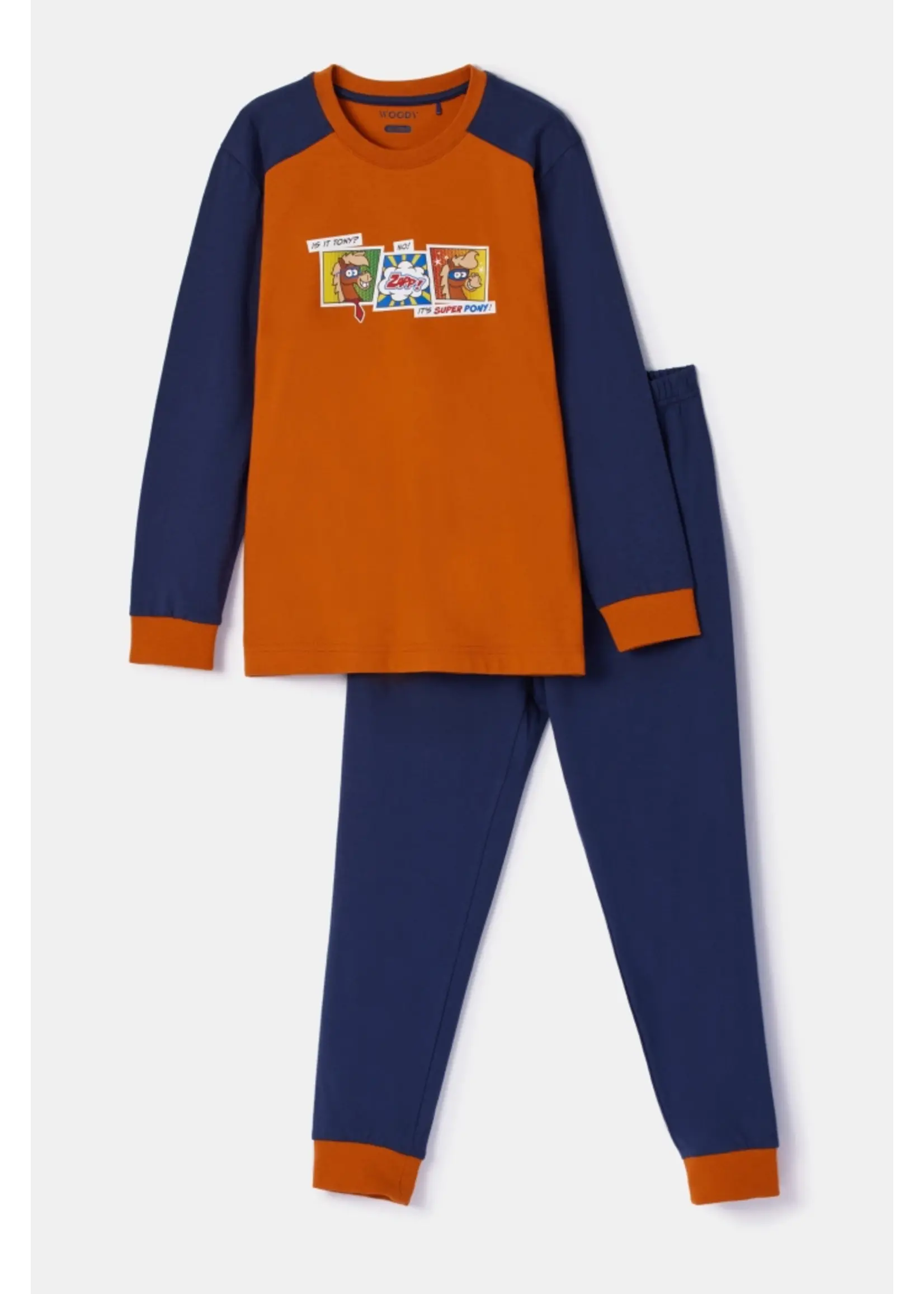 Woody Woody Pyjama Jongens 10-14 jaar