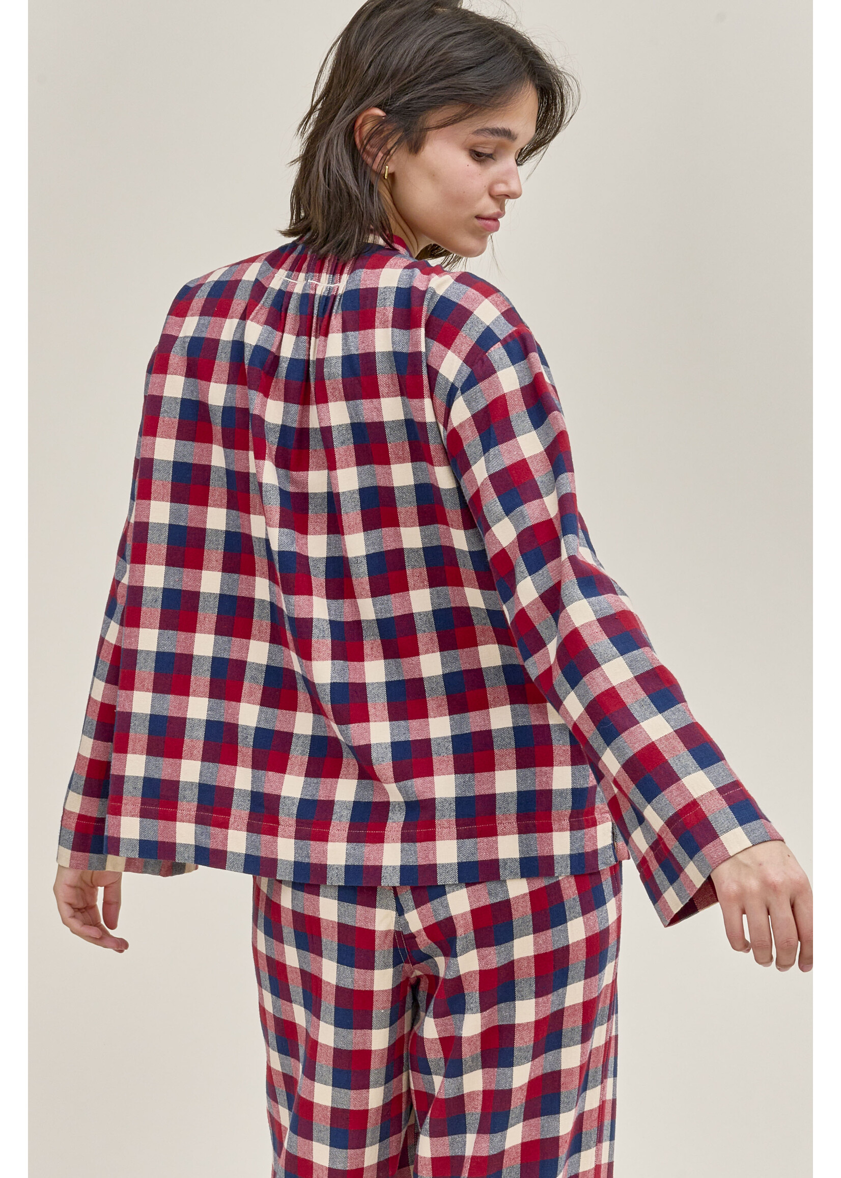 Dorélit Dorélit Nadia+Alkes Pyjama Claret Ruit
