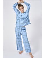 Dorélit Dorélit Nikki+Alkes Pyjama Denim Ruit