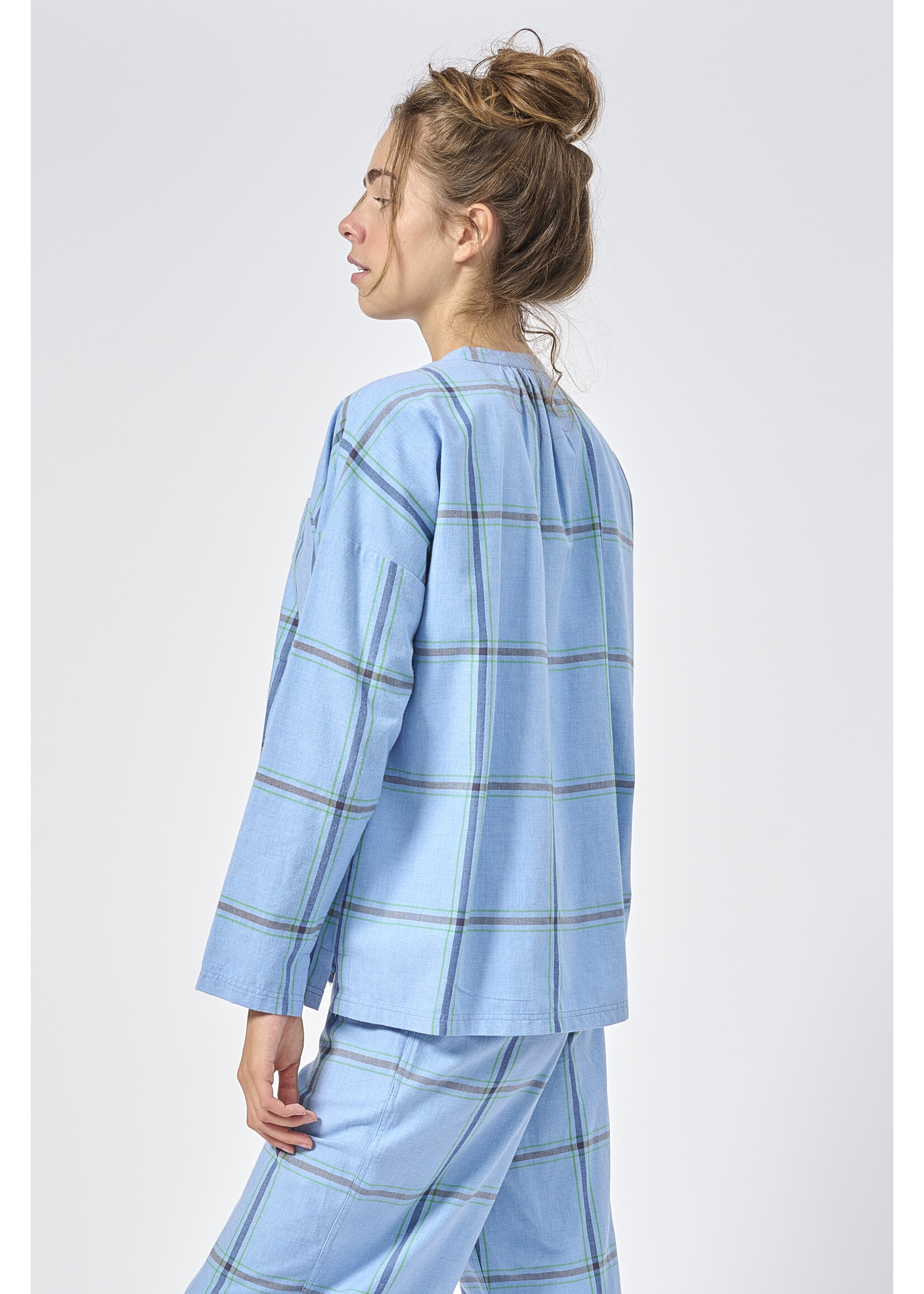 Dorélit Dorélit Nikki+Alkes Pyjama Denim Ruit