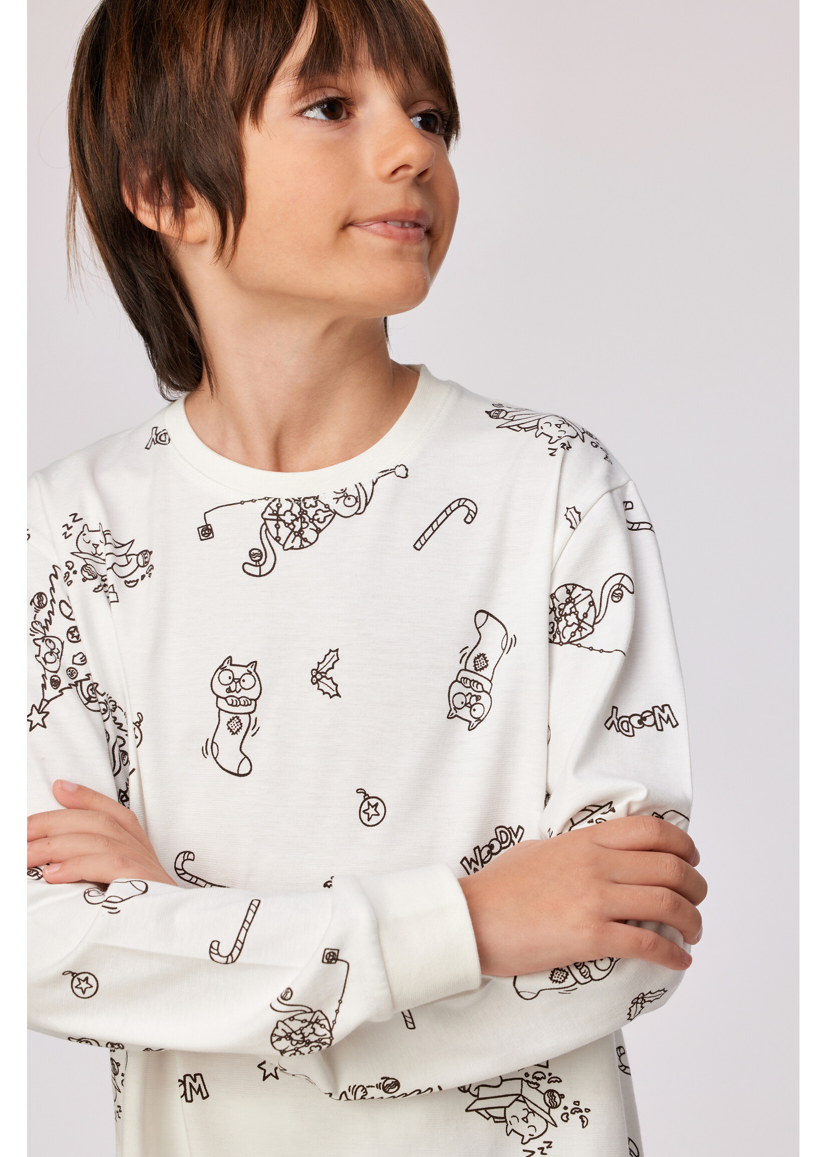 Woody Color Me Pyjama Kerst