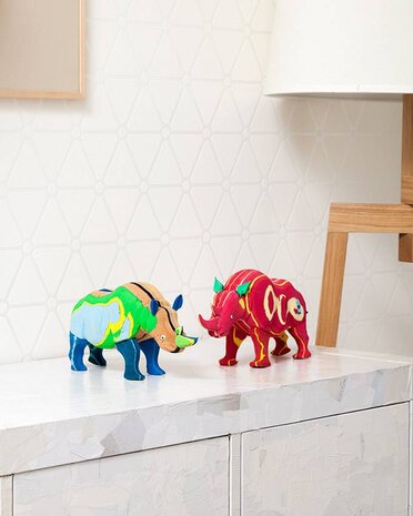 Rhinocéros moyen Rhinocéros moyen