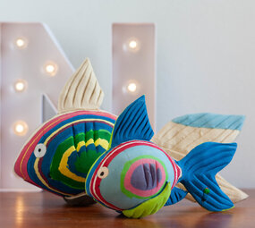 Coral fish set small + medium Coral fish set small + medium