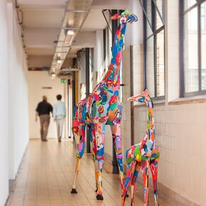 Masterpiece giraffe 2.5 meter