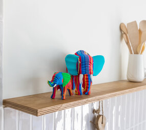 Ensemble éléphant petit + moyen