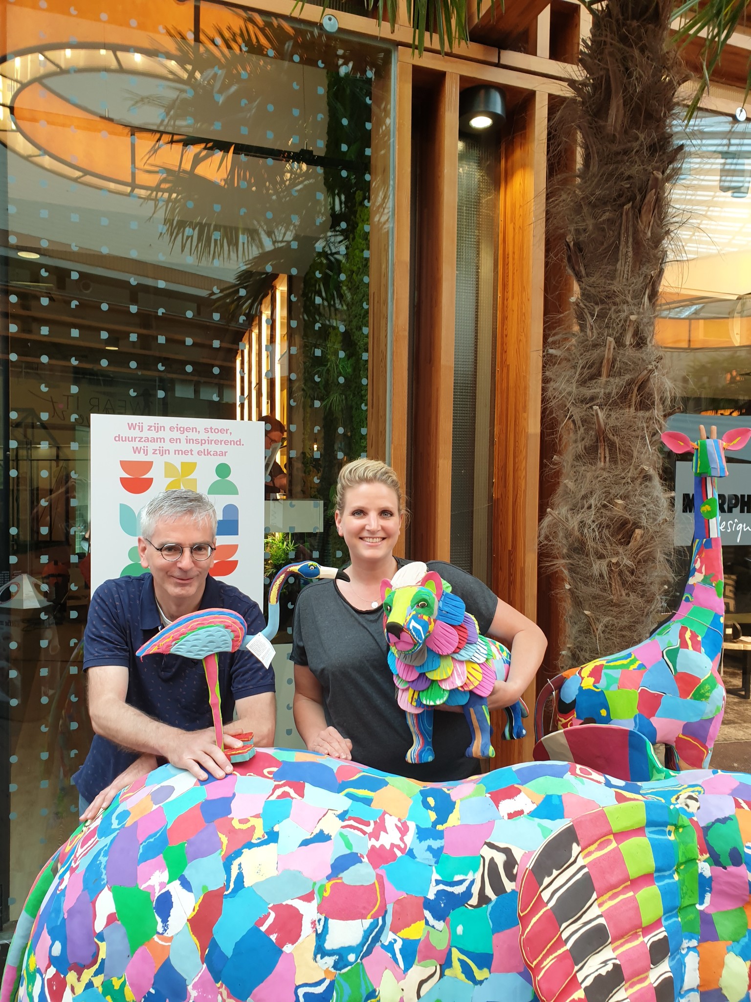 Sociale parade en upcycling bij Good Grounds Sociale parade en upcycling bij Good Grounds