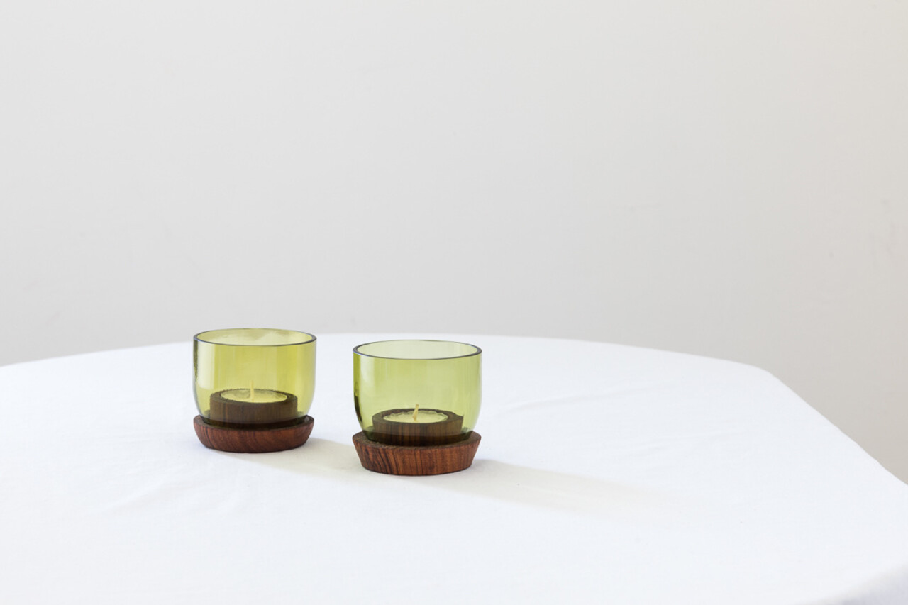 Bougie chauffe-plat Taa - lot de 2