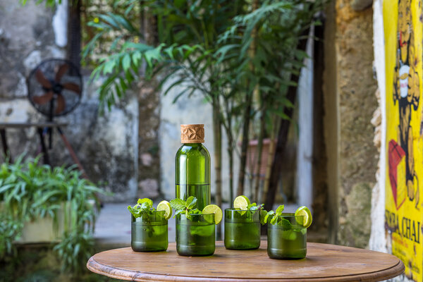 Dafu aus Glas - 4er-Set - 8cm Dafu aus Glas - 4er-Set - 8cm