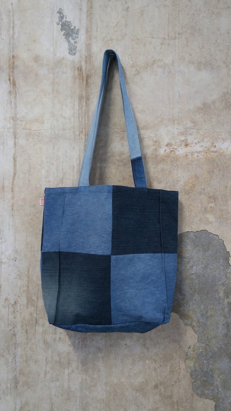 Africa Collect Textiles bag made from upcycled jeans