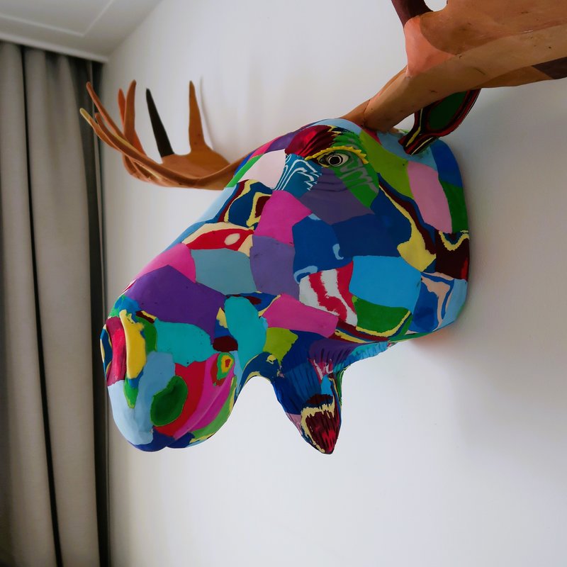 Wall Art Moose XL