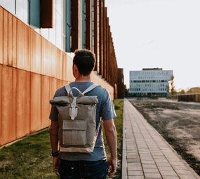 Hero - Upcycled Uniform Backpack Hero - Upcycled Uniform Backpack