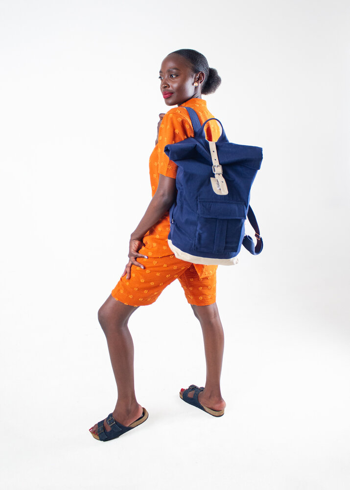 Sac à dos durable fabriqué à partir d'uniformes