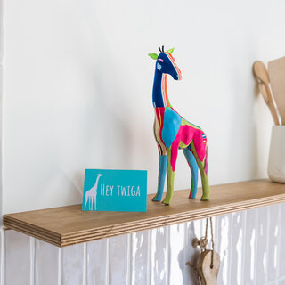 De kracht van Twiga de giraffe als geschenk