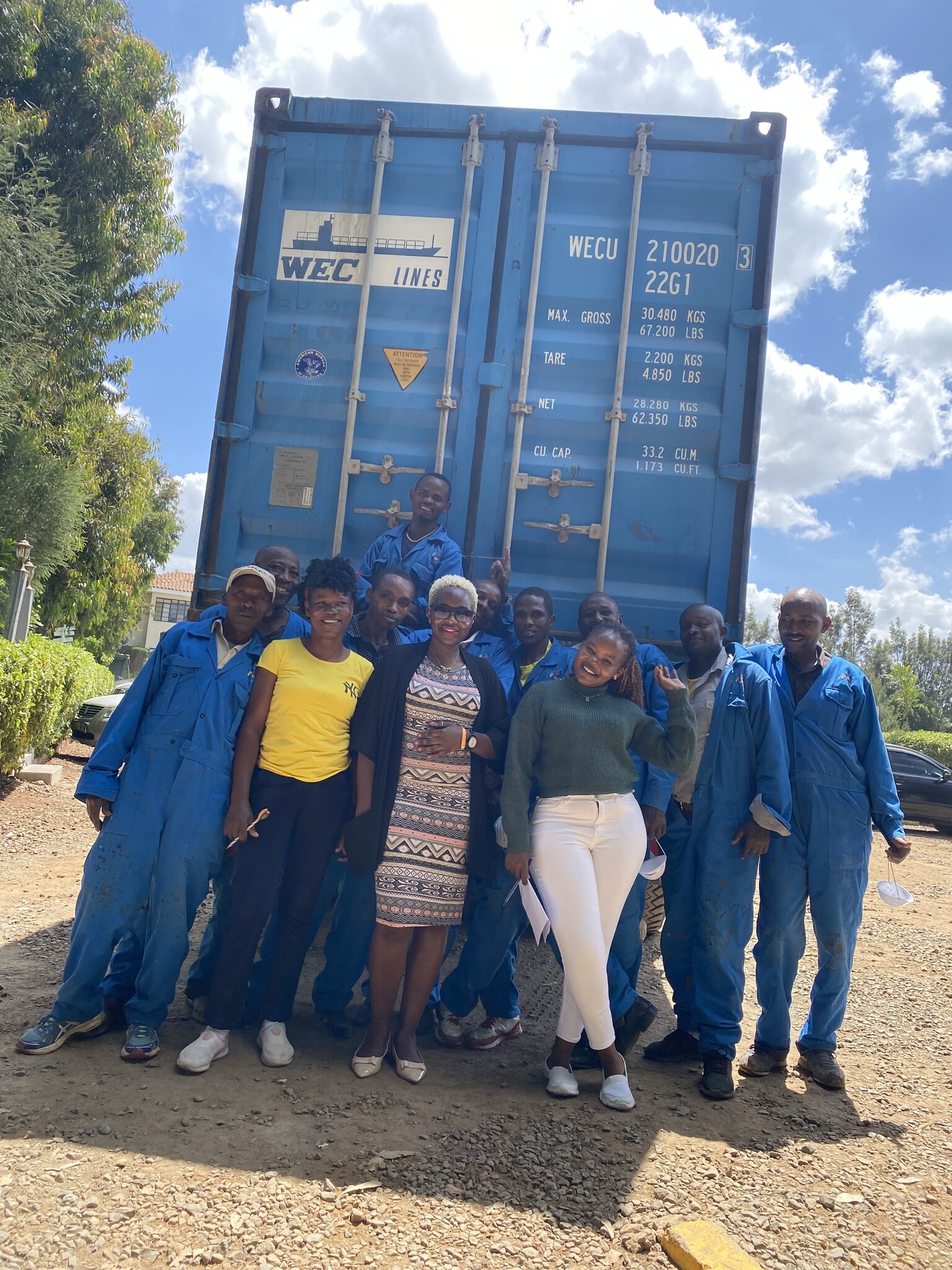 Van Nairobi naar Lissabon: Het bijzondere transport van de Lavoisier Giraffe