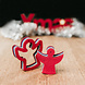 A cheerful and impactful Christmas pendant A cheerful and impactful Christmas pendant