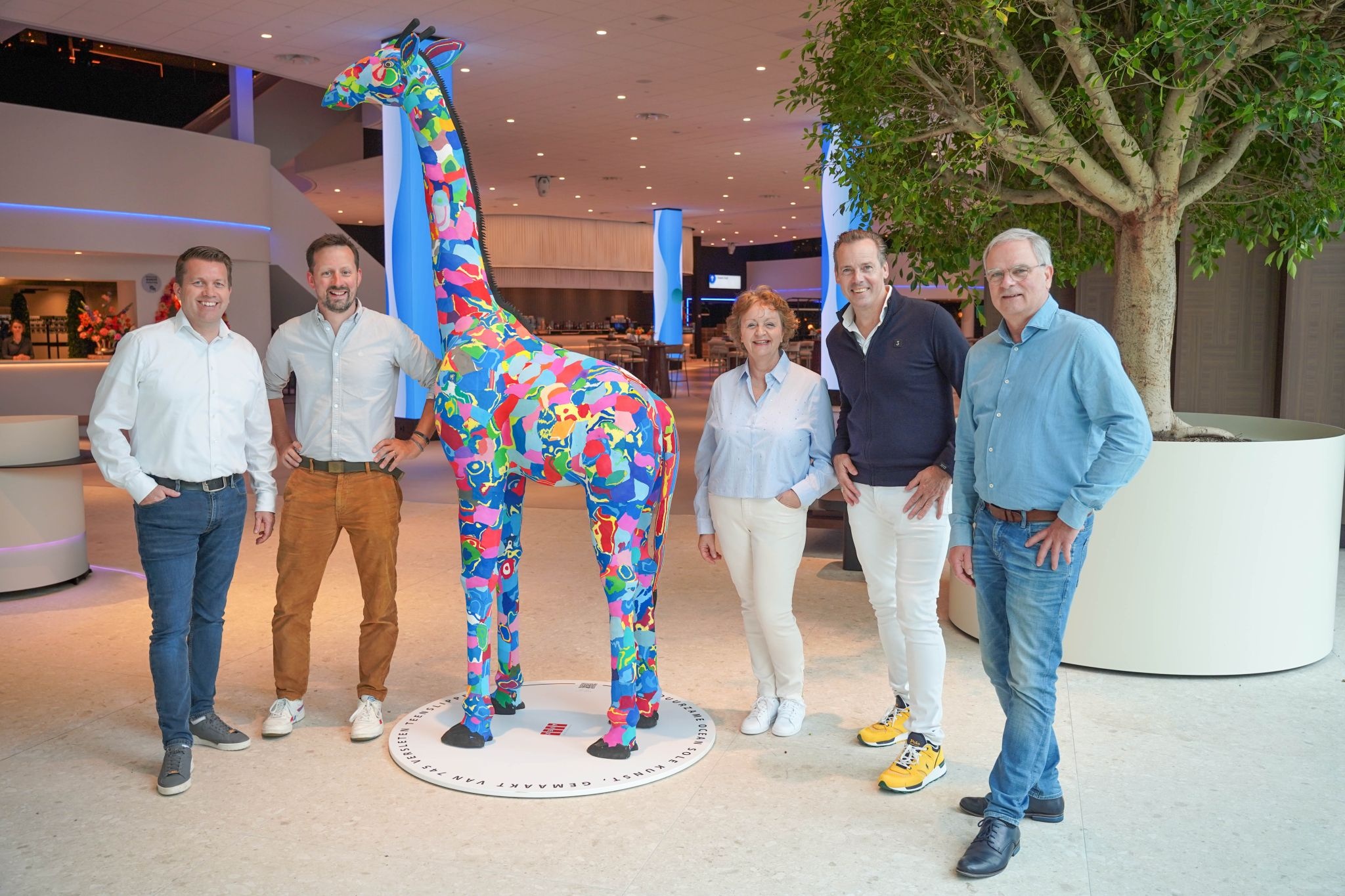 NBC Congrescentrum ontvangt betekenisvol kunstwerk van AVEX International