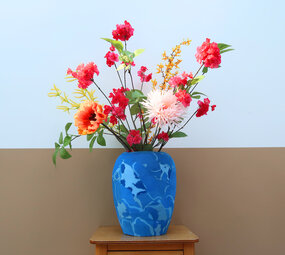 Flip Flop Vaas (geschikt voor kunstbloemen) Flip Flop Vaas (geschikt voor kunstbloemen)