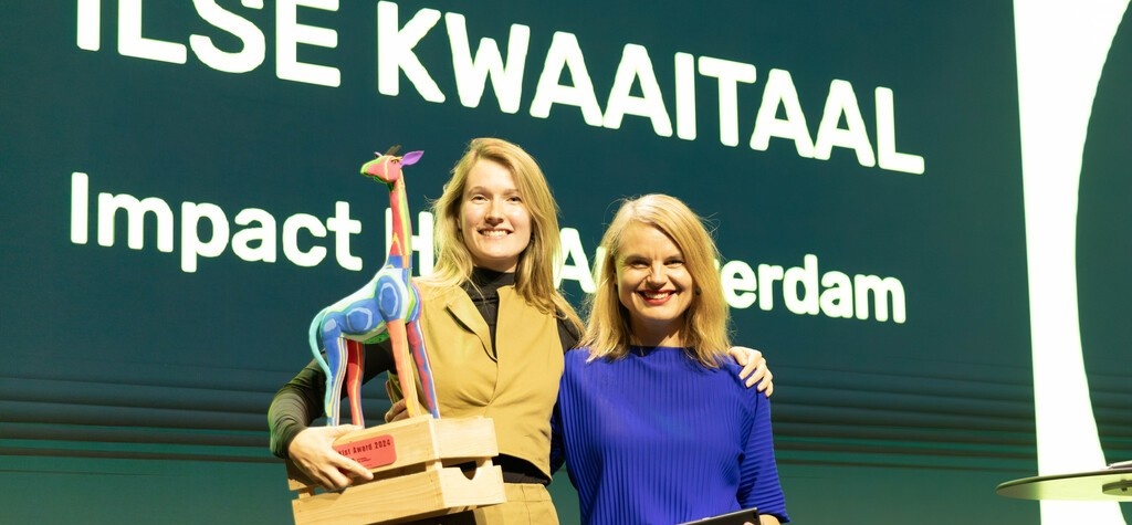 En de winnaar is… Een award met impact! En de winnaar is… Een award met impact!